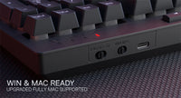 Redragon S142 Wireless Gaming Keyboard & Mouse Combo, 98 Keys K515 PRO Wireless  Keyboard and4800 DPI  2.4Ghz Gaming Mouse