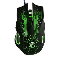 X9 3200DPI E-Sports Wired Gaming Mouse LED Optical 6D Mute USB For PC Computer Laptop