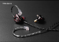 TRN T2 PRO 16 Core Silver Plated HIFI Upgrade Cable 3.5/2.5/4.4mm Plug MMCX/2Pin For TRN KZ CCA Earphones VX V90S ZSX ZAS MT1