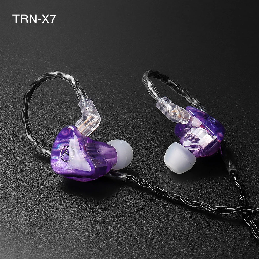 TRN T2 PRO 16 Core Silver Plated HIFI Upgrade Cable 3.5/2.5/4.4mm Plug MMCX/2Pin For TRN KZ CCA Earphones VX V90S ZSX ZAS MT1