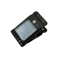 Solar Security Light Outdoor Motion Sensor Clip, Super Bright Garden,IP65 Waterproof Outside Camping Lights