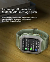LIGE 2Smart Watch IP67 Waterproof Original Design For Men Bluetooth Call New Smartwatches Health Monitor With 100+ Sports Modes