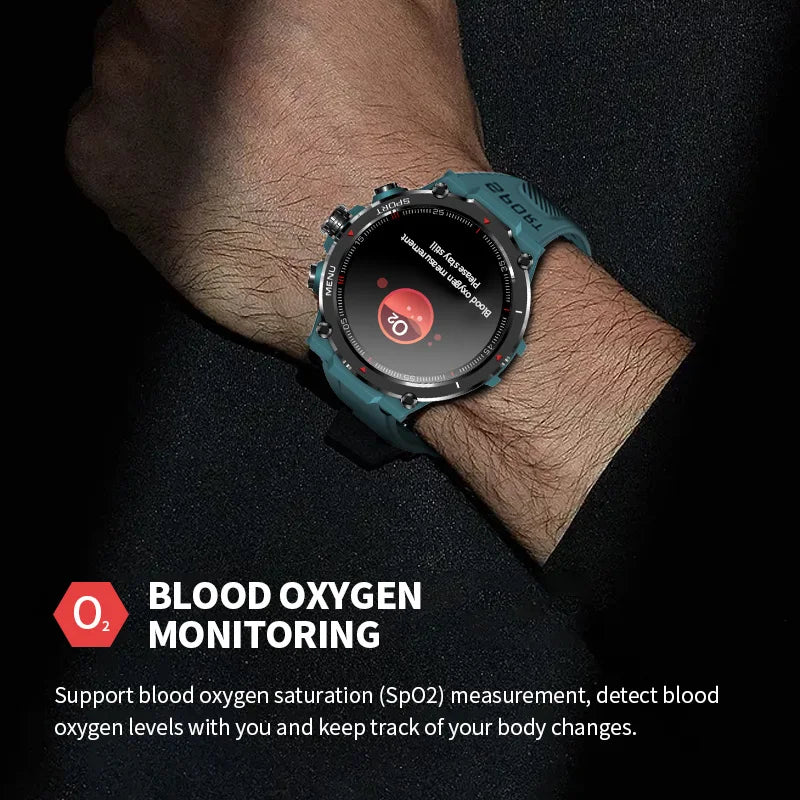 LIGE 2Smart Watch IP67 Waterproof Original Design For Men Bluetooth Call New Smartwatches Health Monitor With 100+ Sports Modes
