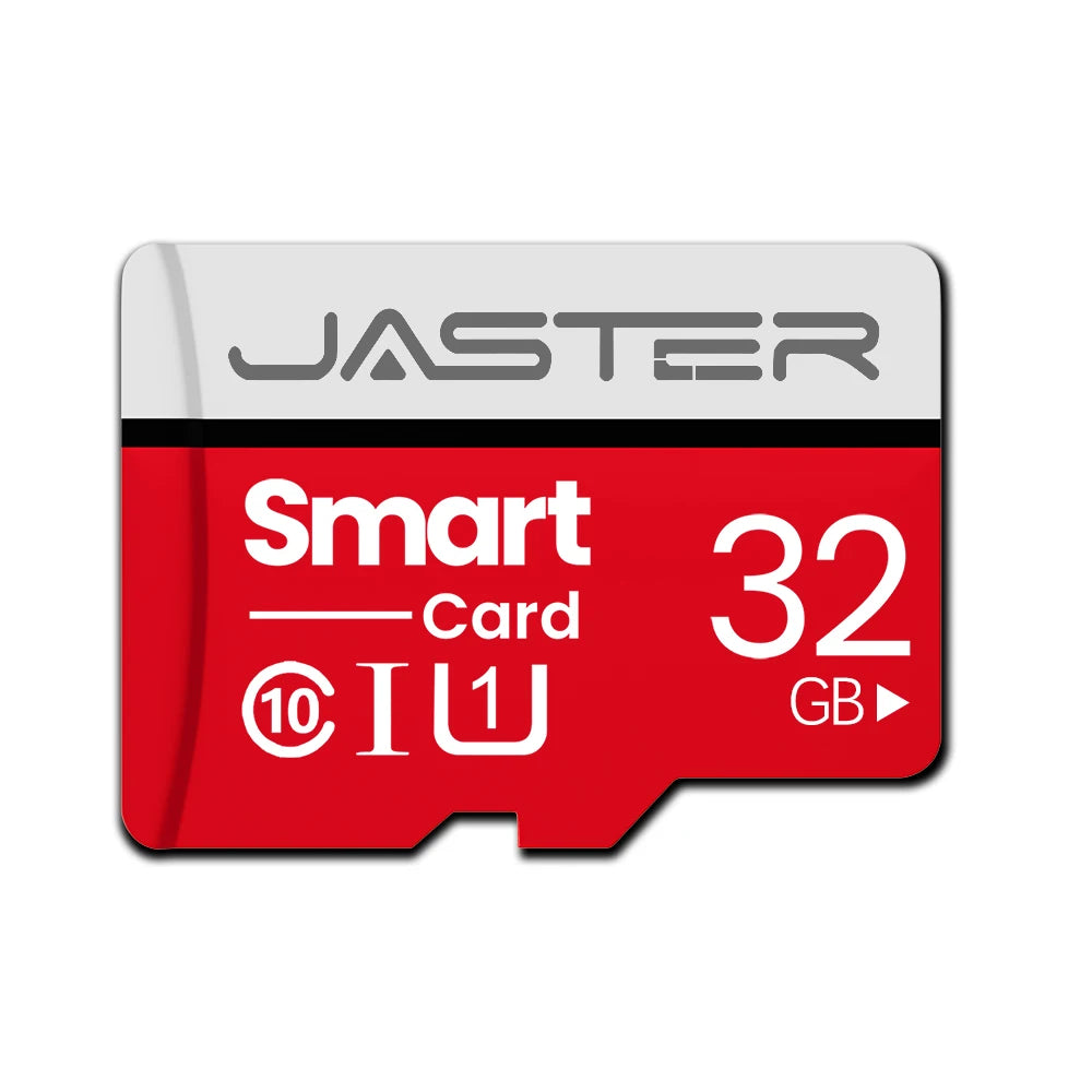 JASTER Original Memory Card 64GB 32GB 16GB 8G High Speed SD Card Class 10 Reddish-gray Flash Card Mini TF Card For Samrtphone PC