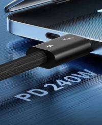 PD 240w USB C To USBC Thunderbolt 5 Full-function Data Cable Fast Charging 16K 60Hz Video Output Functional 80Gbps Transmission