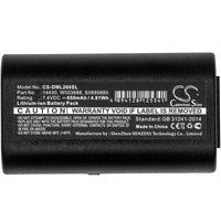 Portable Printer 650mAh Battery For 3M 14430  S0895880  W003688 DYMO 1758458 S0915380 PL200 260P 280 PnP LabelManager 260