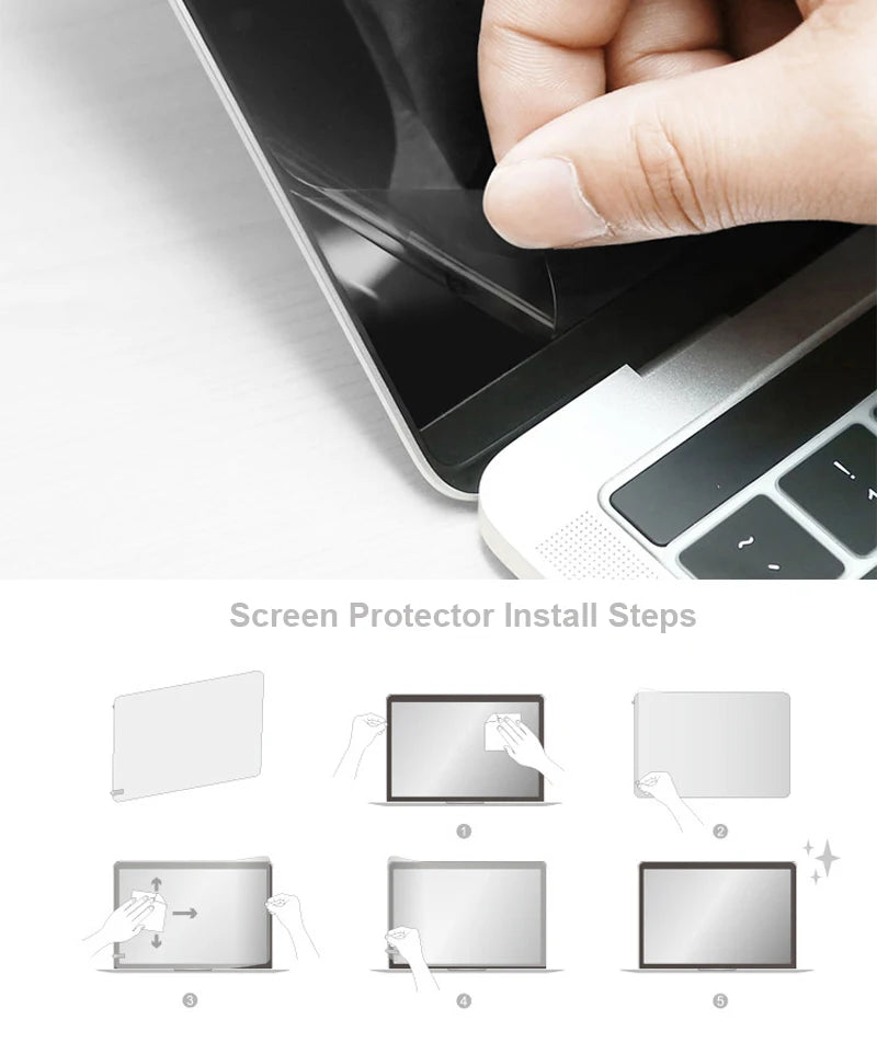 Matte anti-glare screen protector for Macbook Pro Retina 13 inch A1502 A1425 matt film guard protection