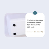 Portable White Noise Bluetooth Speaker Nature Sound Sleep Aid Music Box Wireless Stereo MP3 Music Player Support Timed Shutdown