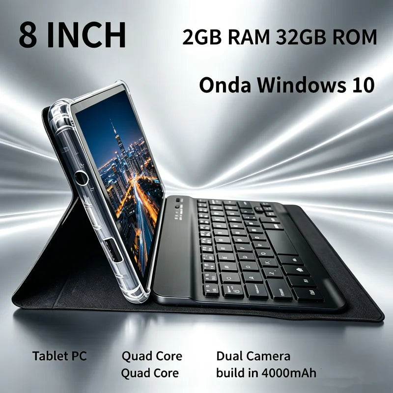 8 INCH 8GB RAM 128GB ROM AR2 Windows 10 Tablet 1280*800  IPS Screen Z8300 1.33GHz  Quad Core Intel HD Graphic Dual Cameras