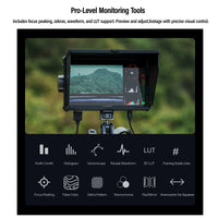 Viltrox DC-A1 7 Inch 2800nit Profissional 4K Monitor For Photography Vlogging Filmmaking TV Creating Touch Screen Monitor