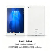 8 INCH Tablet Mini Tablet 2GRAM 32GROM Z3735F CPU Windows 10 Office Dual Camera Quad Core WIFI Support Micro USB IPS Tab