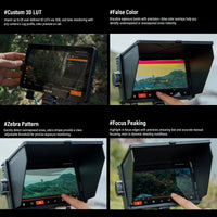 Viltrox DC-A1 7 Inch 2800nit Profissional 4K Monitor For Photography Vlogging Filmmaking TV Creating Touch Screen Monitor
