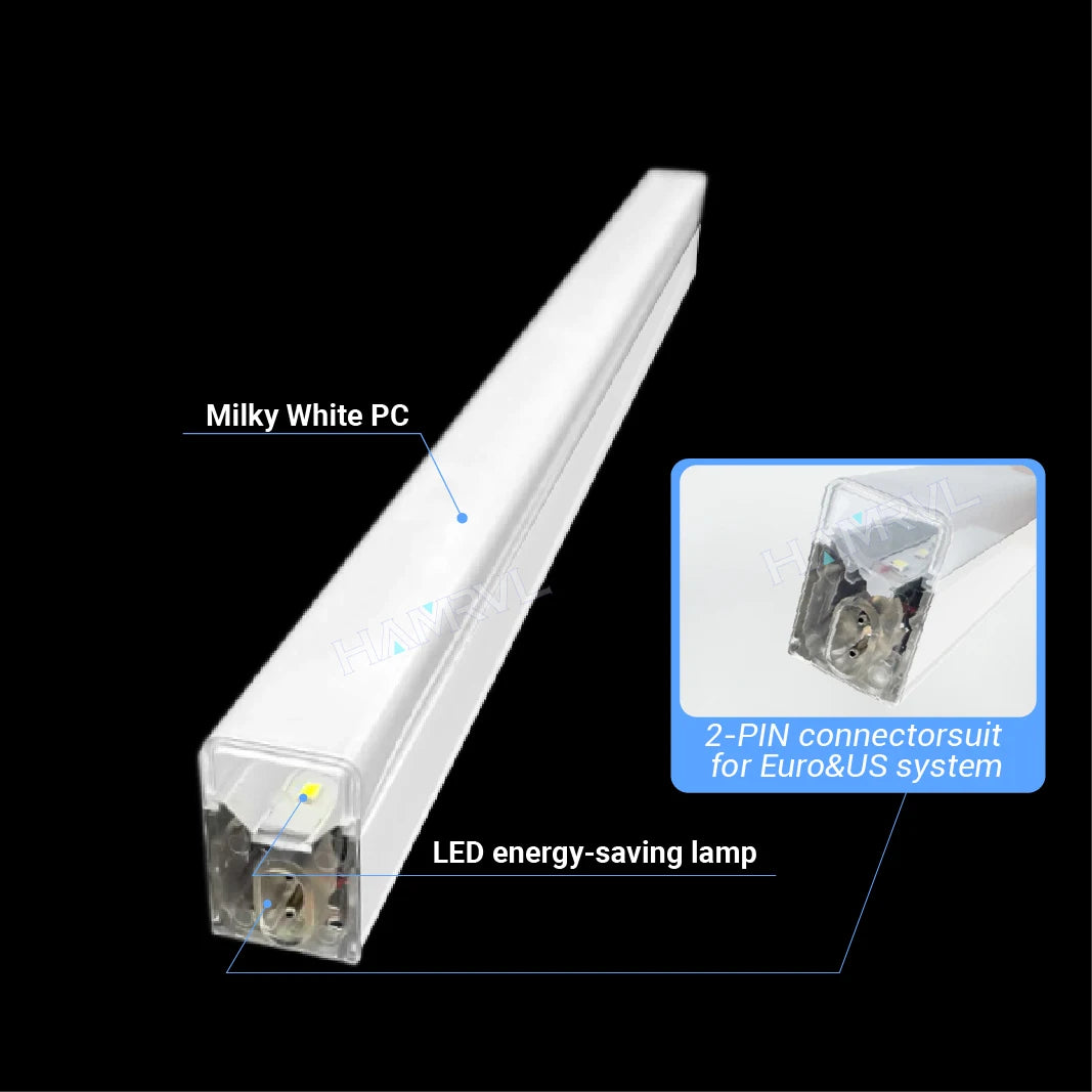 Barbershop Hair Salon Led Ceiling Light Hexagon Garage Light 110V/220V 14 Honeycomb Led Tube Lighting For Car Detailing Workshop