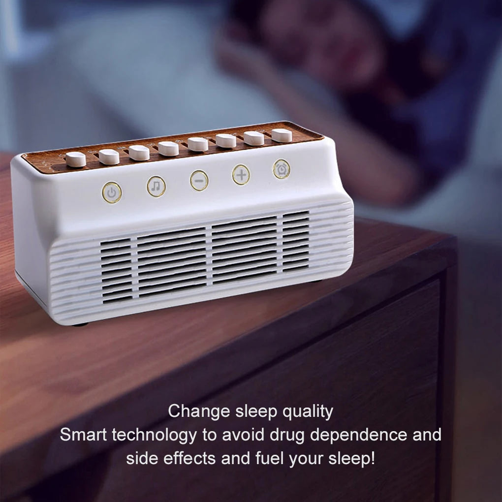Portable White Noise Bluetooth Speaker Nature Sound Sleep Aid Music Box Wireless Stereo MP3 Music Player Support Timed Shutdown