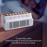Portable White Noise Bluetooth Speaker Nature Sound Sleep Aid Music Box Wireless Stereo MP3 Music Player Support Timed Shutdown