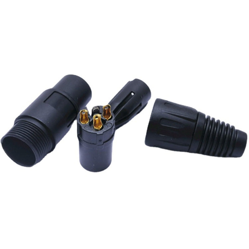 XLR 3 Pin Male/Female  Mic Microphone Connector Easy Installation XLR Plug Microphone Connector Jack