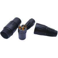 XLR 3 Pin Male/Female  Mic Microphone Connector Easy Installation XLR Plug Microphone Connector Jack