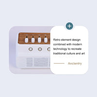 Portable White Noise Bluetooth Speaker Nature Sound Sleep Aid Music Box Wireless Stereo MP3 Music Player Support Timed Shutdown