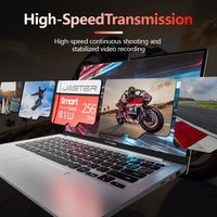 JASTER Original Memory Card 64GB 32GB 16GB 8G High Speed SD Card Class 10 Reddish-gray Flash Card Mini TF Card For Samrtphone PC