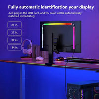 LED Light Strip Computer Screen Colar Sync Monitor Ambilight RGB Lights Ambient Lighting PC Backlight Pickup Light for Game Room