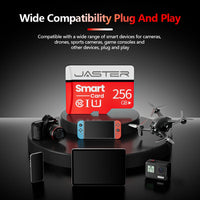 JASTER Original Memory Card 64GB 32GB 16GB 8G High Speed SD Card Class 10 Reddish-gray Flash Card Mini TF Card For Samrtphone PC