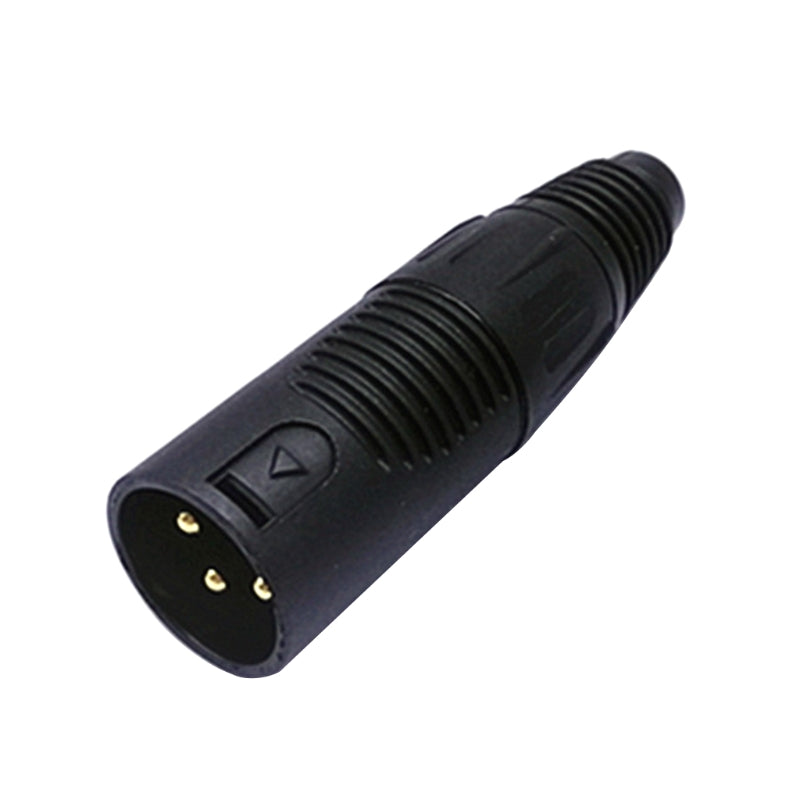 XLR 3 Pin Male/Female  Mic Microphone Connector Easy Installation XLR Plug Microphone Connector Jack