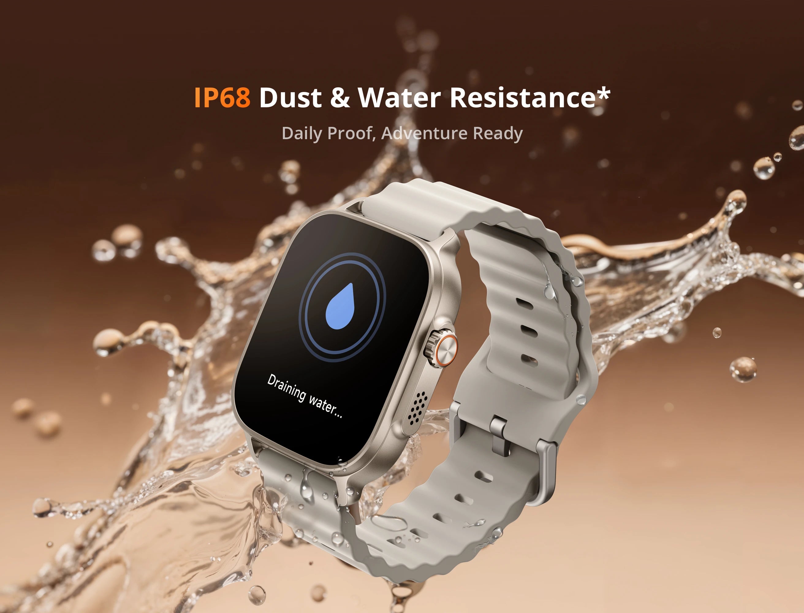 realme Watch 5 Smart Watch 1.97" 2D Flat AMOLED Display Compass & Independent GPS with 5 GNSS 14-day Battery Life NFC Card IP68