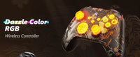 Controller For XBox One/Series S/X/PC Console Wireless Controllers Dual Vibration Hall Effect 6-Axis Gyro FUNC W/ RGB Gamepad