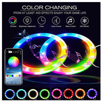 New RGB Pickup Gaming Lighting For PS5 Console With Remote APP Control Game Atmosphere Light for PS5 Slim/PS5 Pro Console