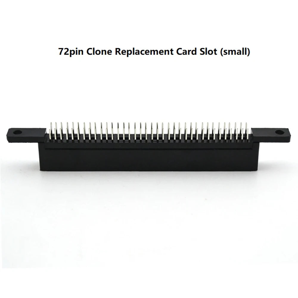 Game Cartridge Card Slot Connector NES 72Pin Socket NES Clone Console Cassette Slot Port For NES Clone Console