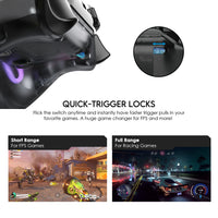 FANTECH NOVA PRO WGP14-V2 Bluetooth Gamepad With Hall Effect Joysticks&Triggers Gaming Controller For PS4 PC Switch Android iOS