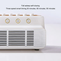 Portable White Noise Bluetooth Speaker Nature Sound Sleep Aid Music Box Wireless Stereo MP3 Music Player Support Timed Shutdown