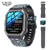LIGE 2Smart Watch IP67 Waterproof Original Design For Men Bluetooth Call New Smartwatches Health Monitor With 100+ Sports Modes