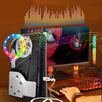New RGB Pickup Gaming Lighting For PS5 Console With Remote APP Control Game Atmosphere Light for PS5 Slim/PS5 Pro Console