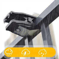 Solar Security Light Outdoor Motion Sensor Clip, Super Bright Garden,IP65 Waterproof Outside Camping Lights
