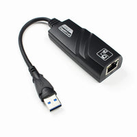 100/1000Mbps USB 3.0 Wired USB to Rj45  Lan High-speed Ethernet Adapter Network Card External Network for PC Laptop