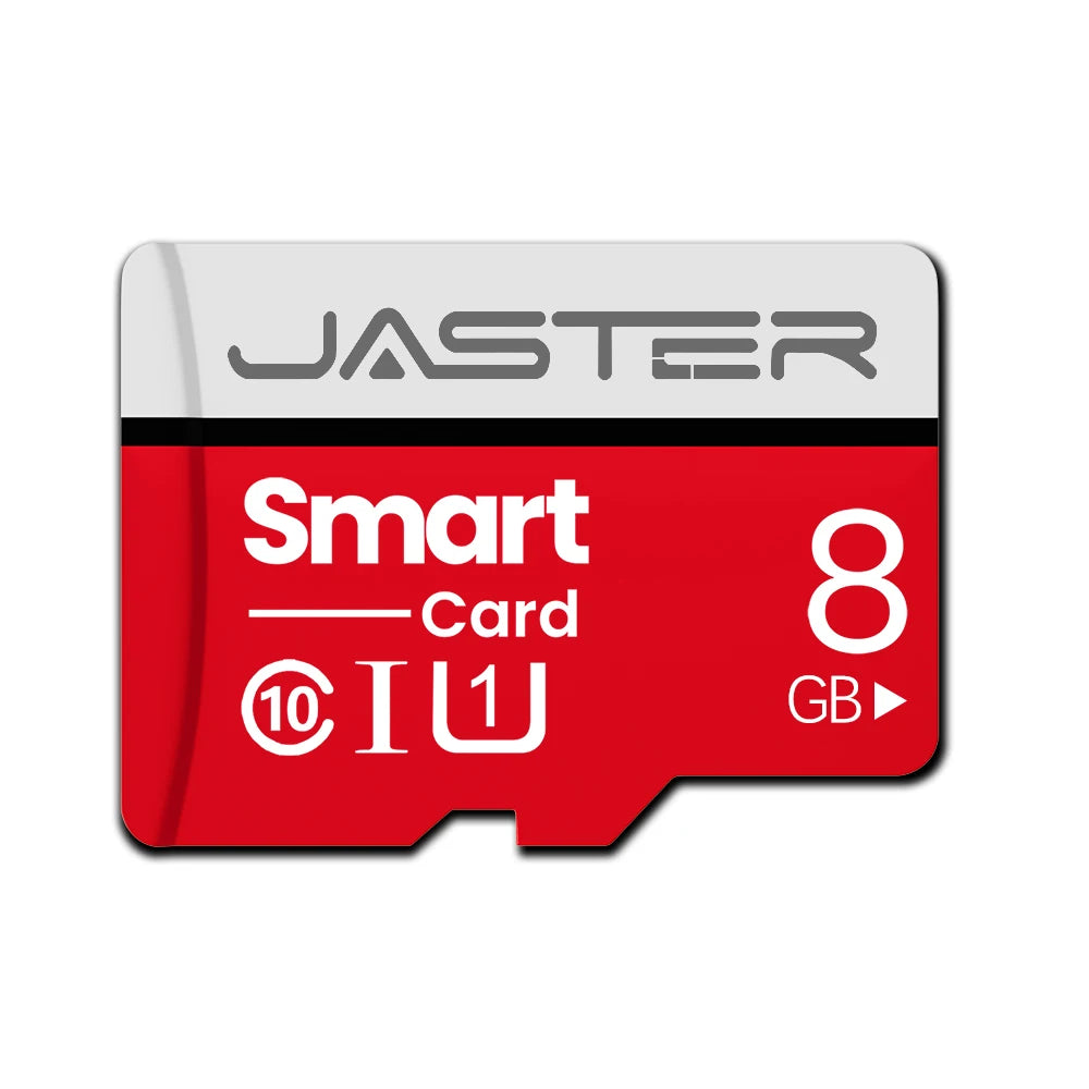 JASTER Original Memory Card 64GB 32GB 16GB 8G High Speed SD Card Class 10 Reddish-gray Flash Card Mini TF Card For Samrtphone PC