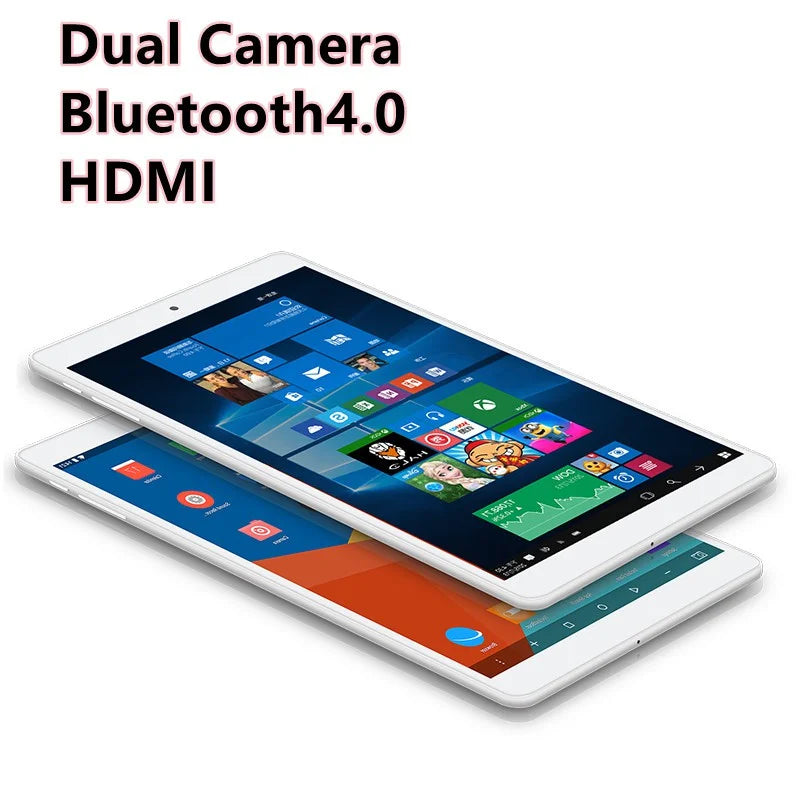 8 INCH Tablet Mini Tablet 2GRAM 32GROM Z3735F CPU Windows 10 Office Dual Camera Quad Core WIFI Support Micro USB IPS Tab