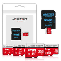 JASTER Original Memory Card 64GB 32GB 16GB 8G High Speed SD Card Class 10 Reddish-gray Flash Card Mini TF Card For Samrtphone PC