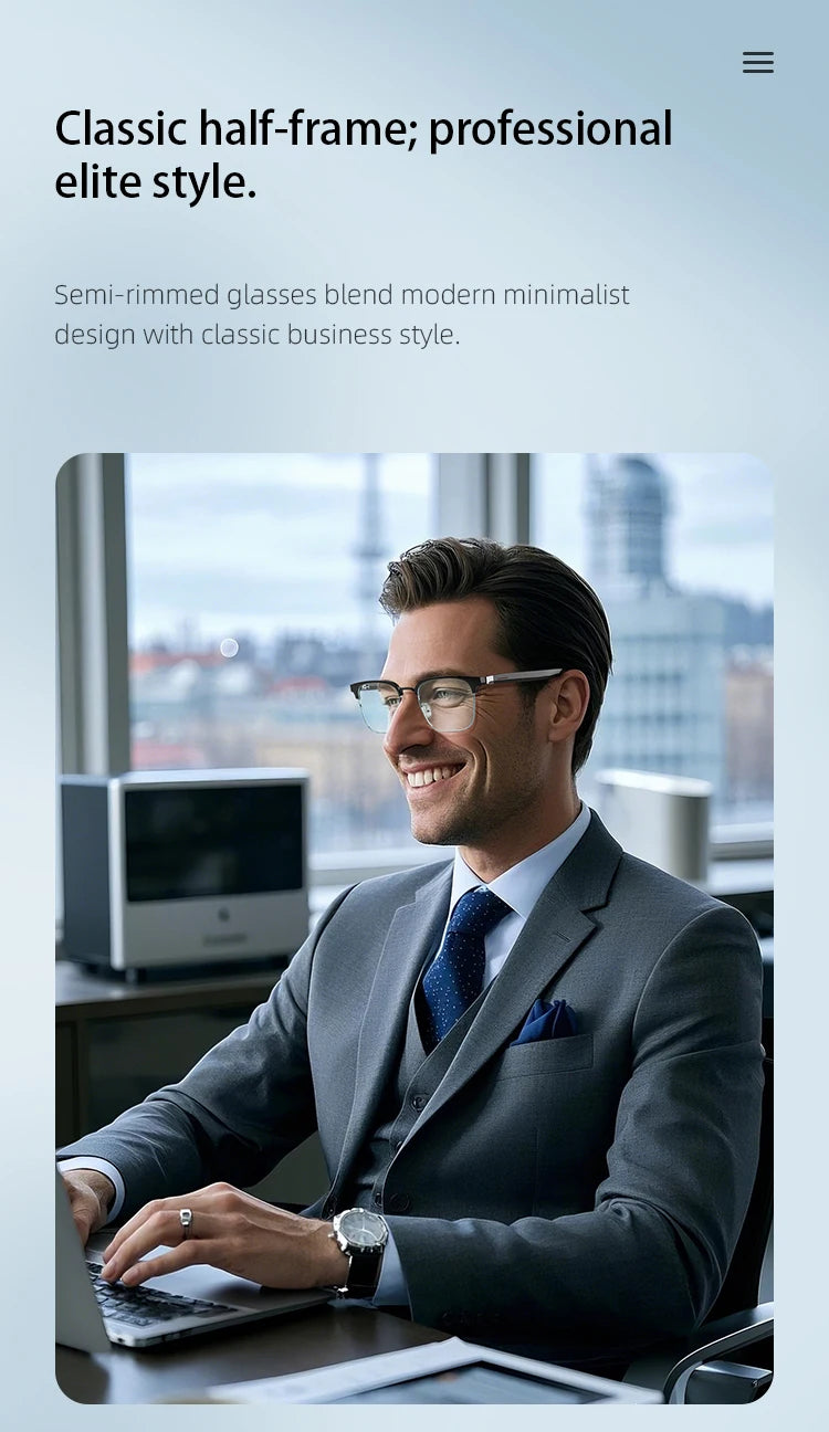 Smart bluetooth glasses innovative replaceable frame New TR square detachable Bluetooth glasses AI translation g07 glasses