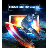 8 INCH Tablet Mini Tablet 2GRAM 32GROM Z3735F CPU Windows 10 Office Dual Camera Quad Core WIFI Support Micro USB IPS Tab