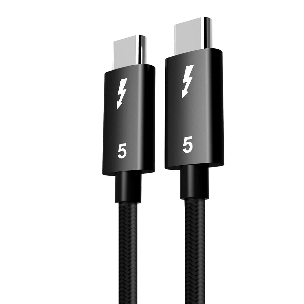 PD 240w USB C To USBC Thunderbolt 5 Full-function Data Cable Fast Charging 16K 60Hz Video Output Functional 80Gbps Transmission