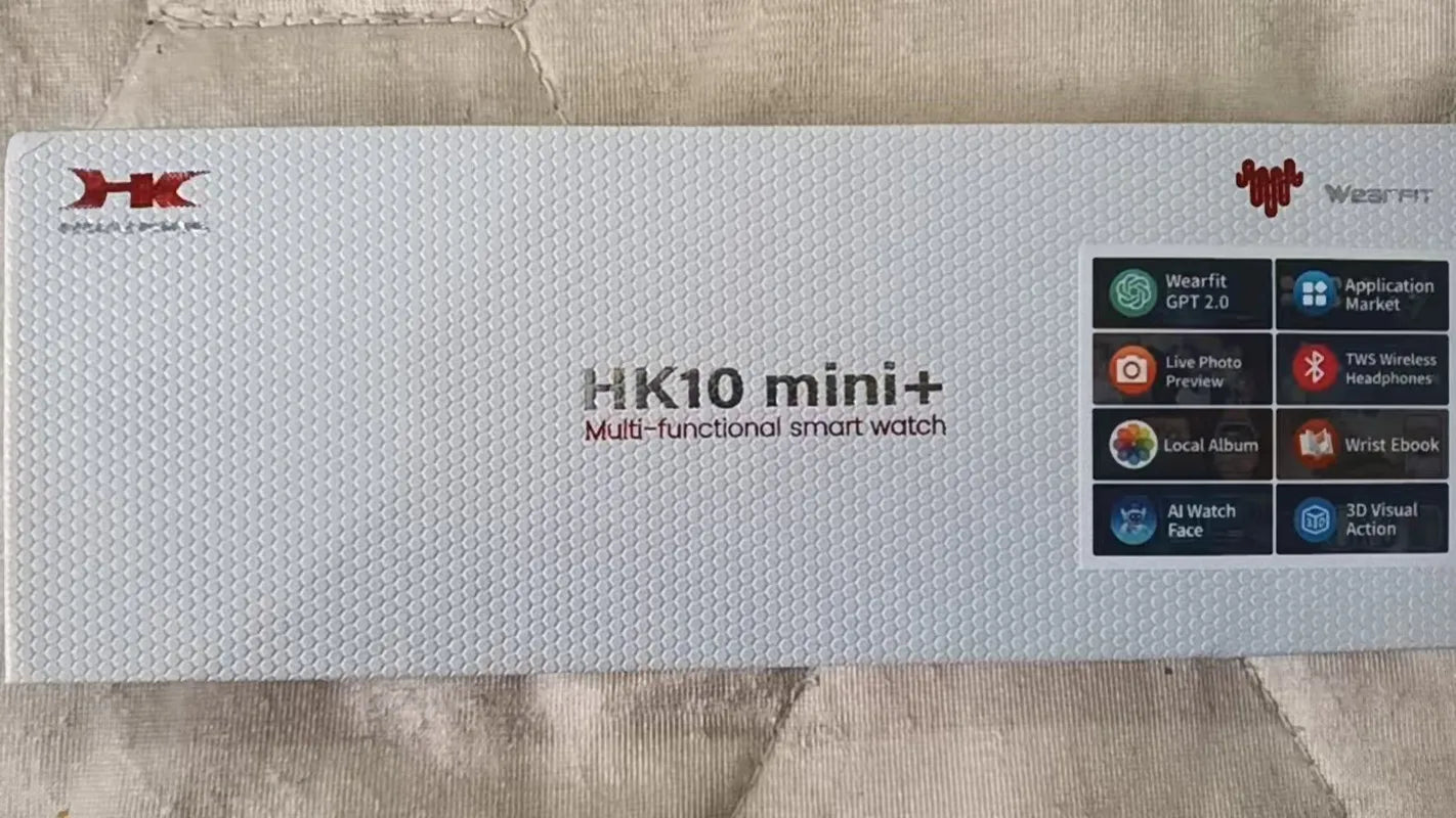HK10 MIni+ Smart Watches Men Women Bluetooth 1.75 AMOLED Smart Voice Assistant Gravity Dial Health Monitoring Latest Version