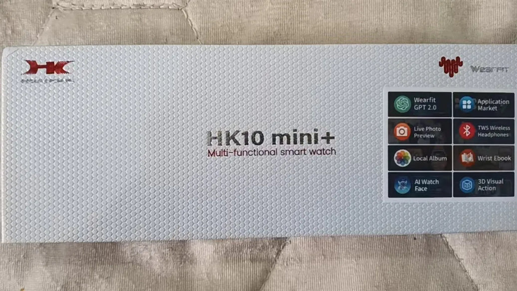 HK10 MIni+ Smart Watches Men Women Bluetooth 1.75 AMOLED Smart Voice Assistant Gravity Dial Health Monitoring Latest Version