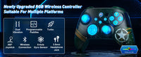 Controller For XBox One/Series S/X/PC Console Wireless Controllers Dual Vibration Hall Effect 6-Axis Gyro FUNC W/ RGB Gamepad