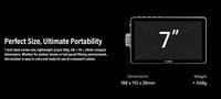Viltrox DC-A1 7 Inch 2800nit Profissional 4K Monitor For Photography Vlogging Filmmaking TV Creating Touch Screen Monitor
