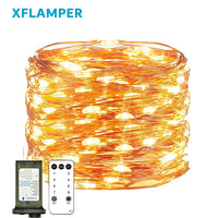 50M 100M LED Fairy Lights Outdoor Waterproof Bendable Indoor String Light for Christmas Home Garden Party Wedding Decoration