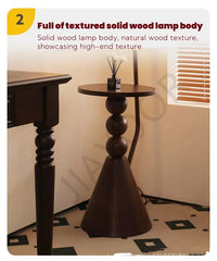 Living Room Floor Lamp French Antique Style Wabi Sabi Style Fire New Chinese Retro Bedside Lamp Shelf Light 2024 New
