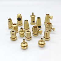 2 Pieces High Quality Brass Material Cable Grips Copper Cord Metal Grips Wire Lock Brass Strain Reliefs DIY Lighting Parts