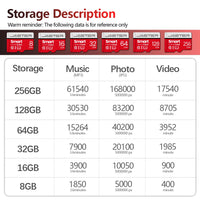 JASTER Original Memory Card 64GB 32GB 16GB 8G High Speed SD Card Class 10 Reddish-gray Flash Card Mini TF Card For Samrtphone PC